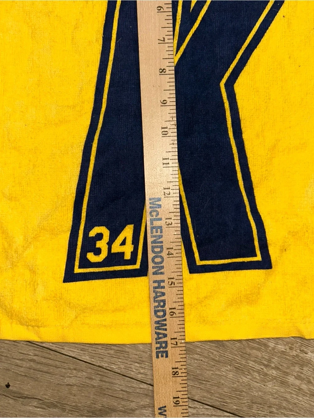 Seattle Mariners Kings Court SGA Rally Towel Gold Yellow Navy Felix Hernandez 34